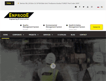 Tablet Screenshot of enprode.com